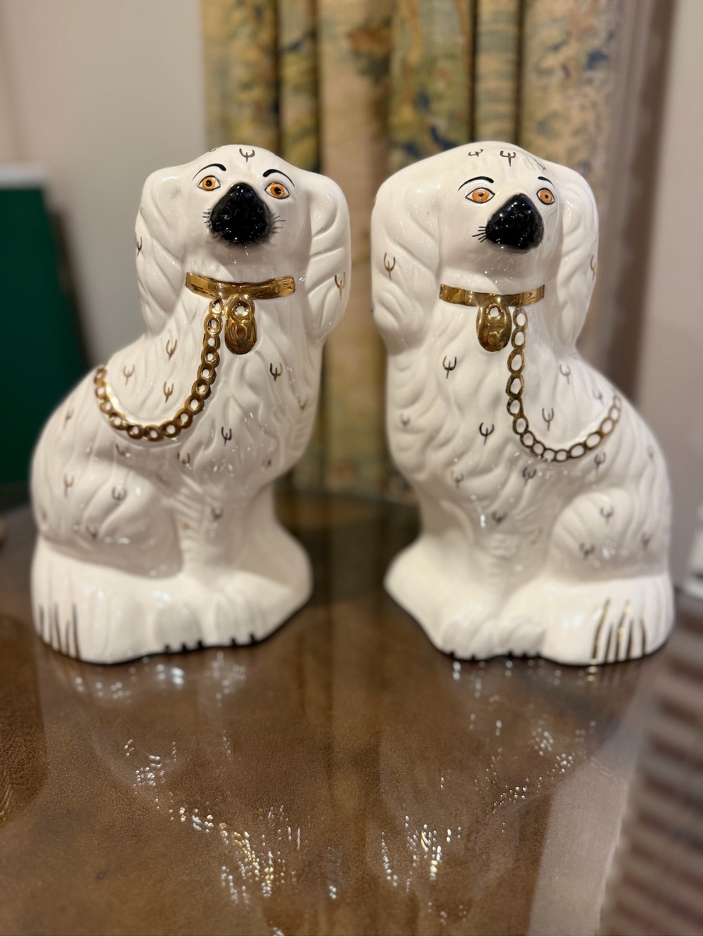 Royal Doulton Staffordshire Dogs 9"(pair)1378-4